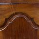Rustic wooden secretary with 19th century flap