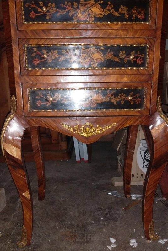 Petit secrétaire à tiroir de style Louis XV
