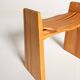 “Jonte” Pine Stool by Gilbert Marklund for Furusnickarn AB, Sweden, 1969