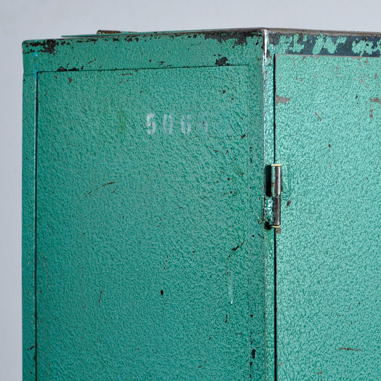 Industrial iron cabinet, 1960s