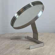 Circular mirror by Pierre Vandel France 70s 47x44cm