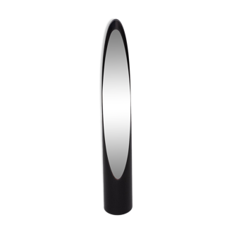 Black Full length lipstick mirror 1970s