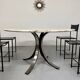 Table ronde en marbre T69 design Osvaldo Borsani pour Tecno an 70