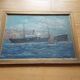 Marine , boat , entrance to the port of Marseille ( le panier )
