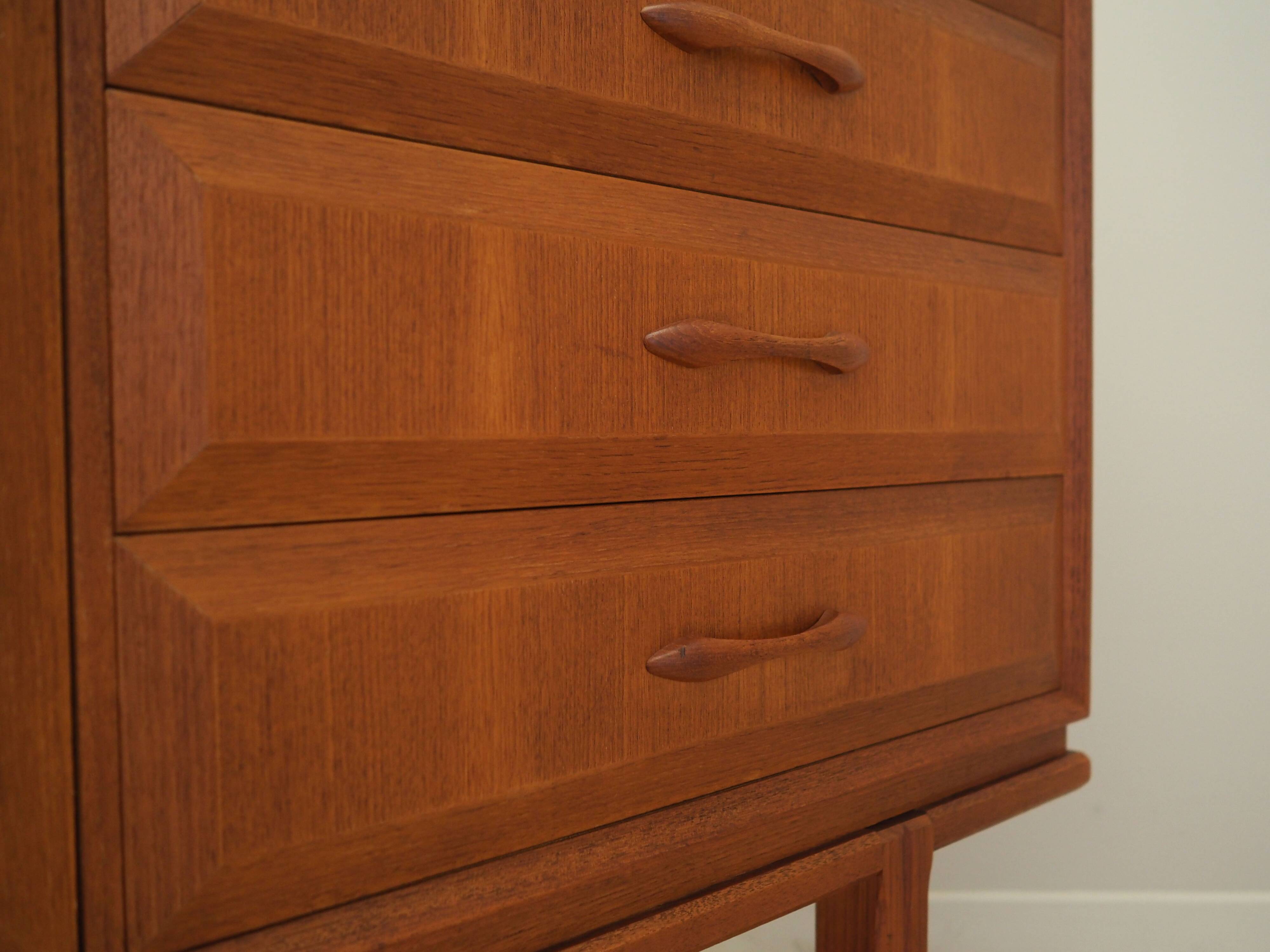 Teak sideboard, Swedish design, 1960s, manufacture: Örnen Möbelfabrik