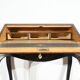 Blackened pearwood and amboyna sloping desk, Napoleon III period, mid-19th century