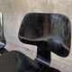 Pair of DCW chairs by Charles & Ray Eames in Black for Herman Miller 1950