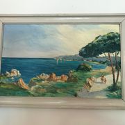 Painting by Christophe Charpids