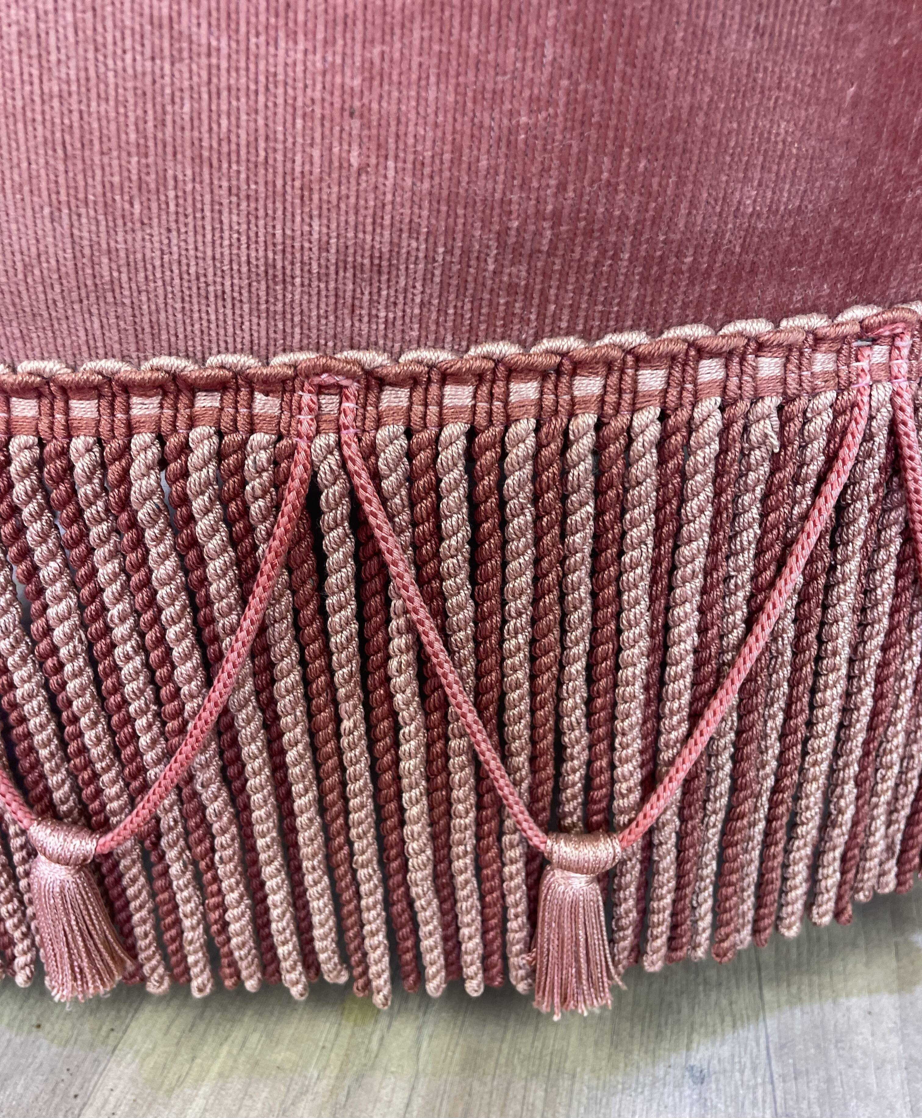 Vintage pink toad armchair