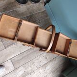 Sewing box worker wood Torck vintage art deco style