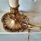 Pair of bronze bedside lamps