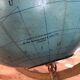 Old glass globe world map 1963