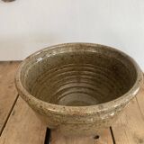 Salad bowl, 6 ramekins signed F. Baudat