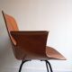 Chaise accoudoir Médéa en bois et métal de Vittorio Nobili pour Fratelli Tagliablue, italie 1950