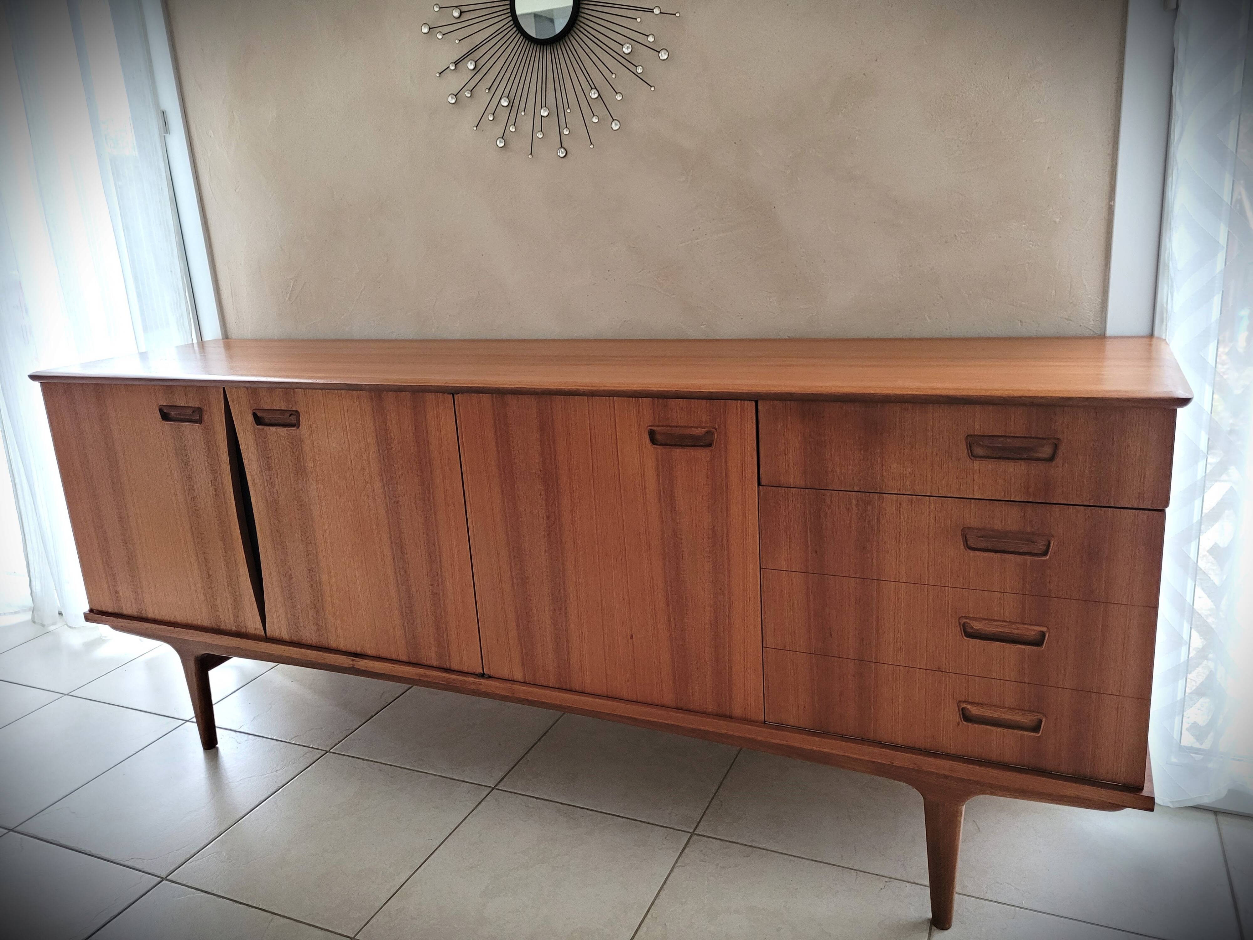 Scandinavian design teak sideboard LB France