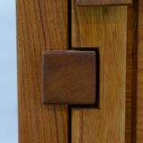 Sideboard Model R09 by Pierre Chapo in solid elm