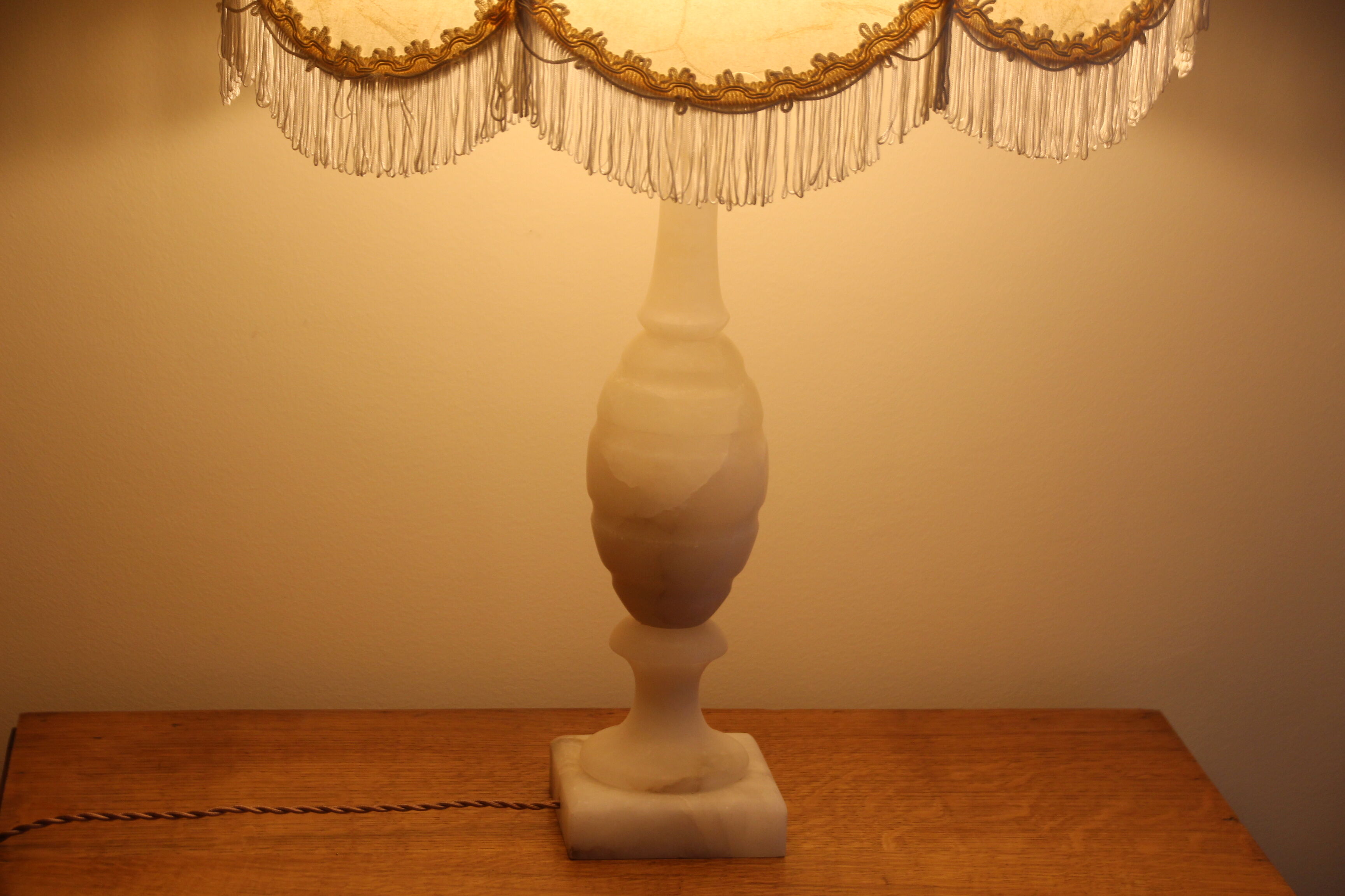 Bedside Lamp Accent Lamp Desk Lamp Abat Day Baroque Style Rococo Large Lamp Vintage