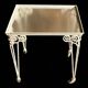 Wrought iron dessert table / Art Deco