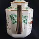 Large octagonal teapot porcelain from Paris "Old Paris", mid-19th century.