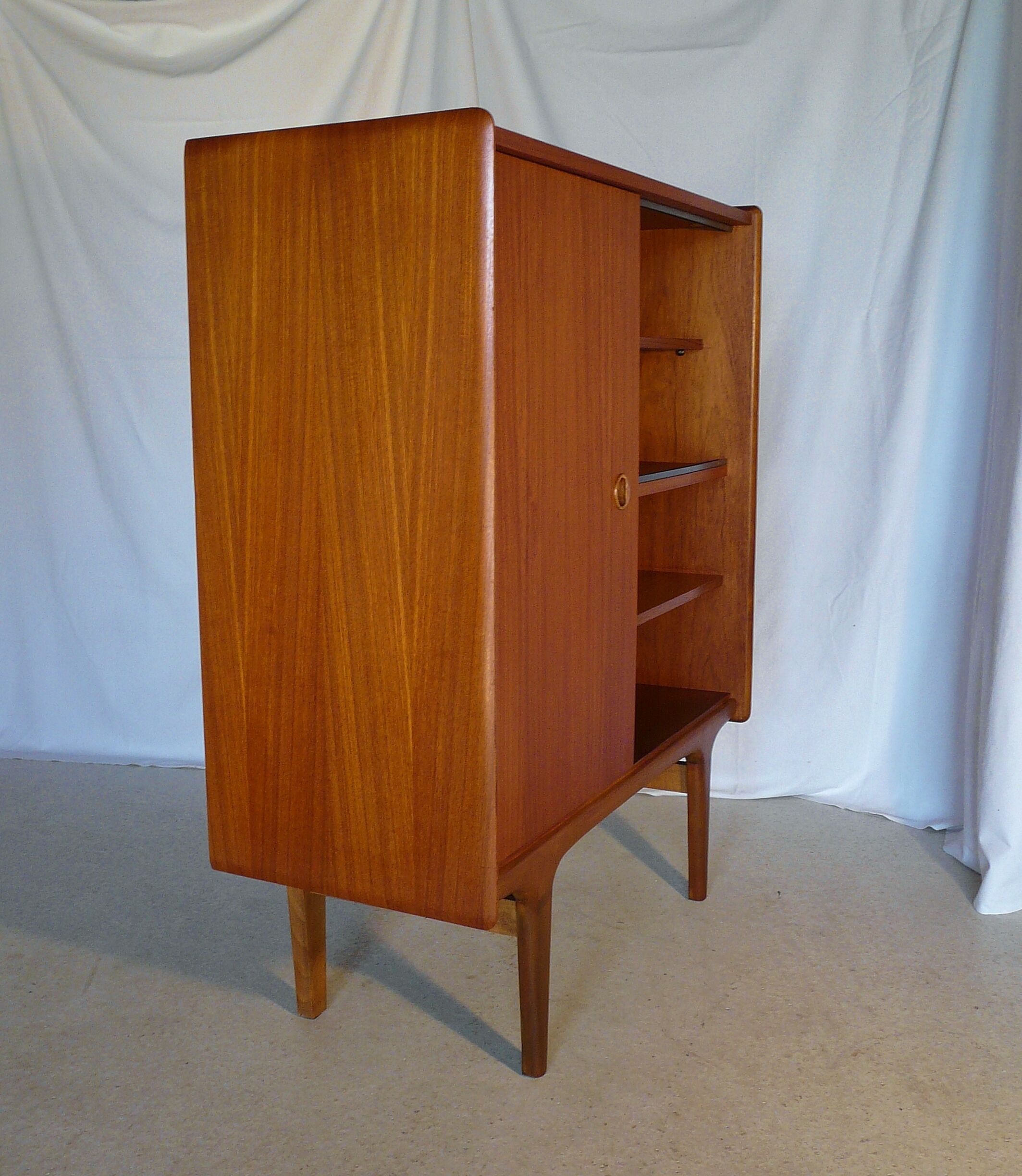 Scandinavian vintage teak bar furniture