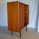 Scandinavian vintage teak bar furniture