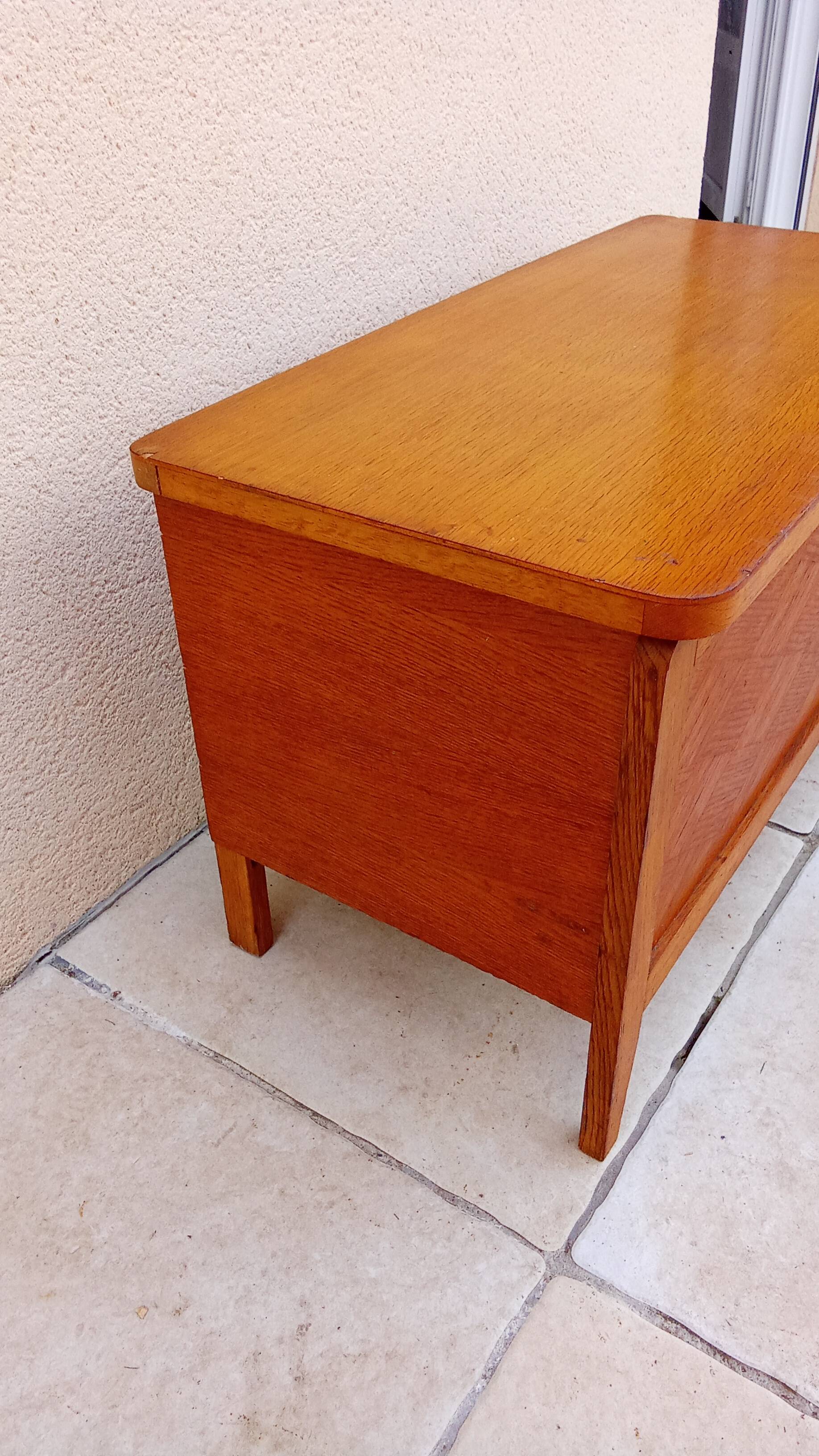 Vintage toy box from the 60s