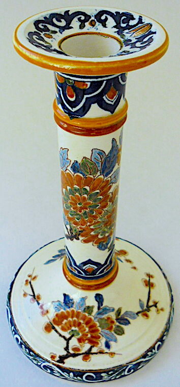 Gien's ancient earthenware candlestick