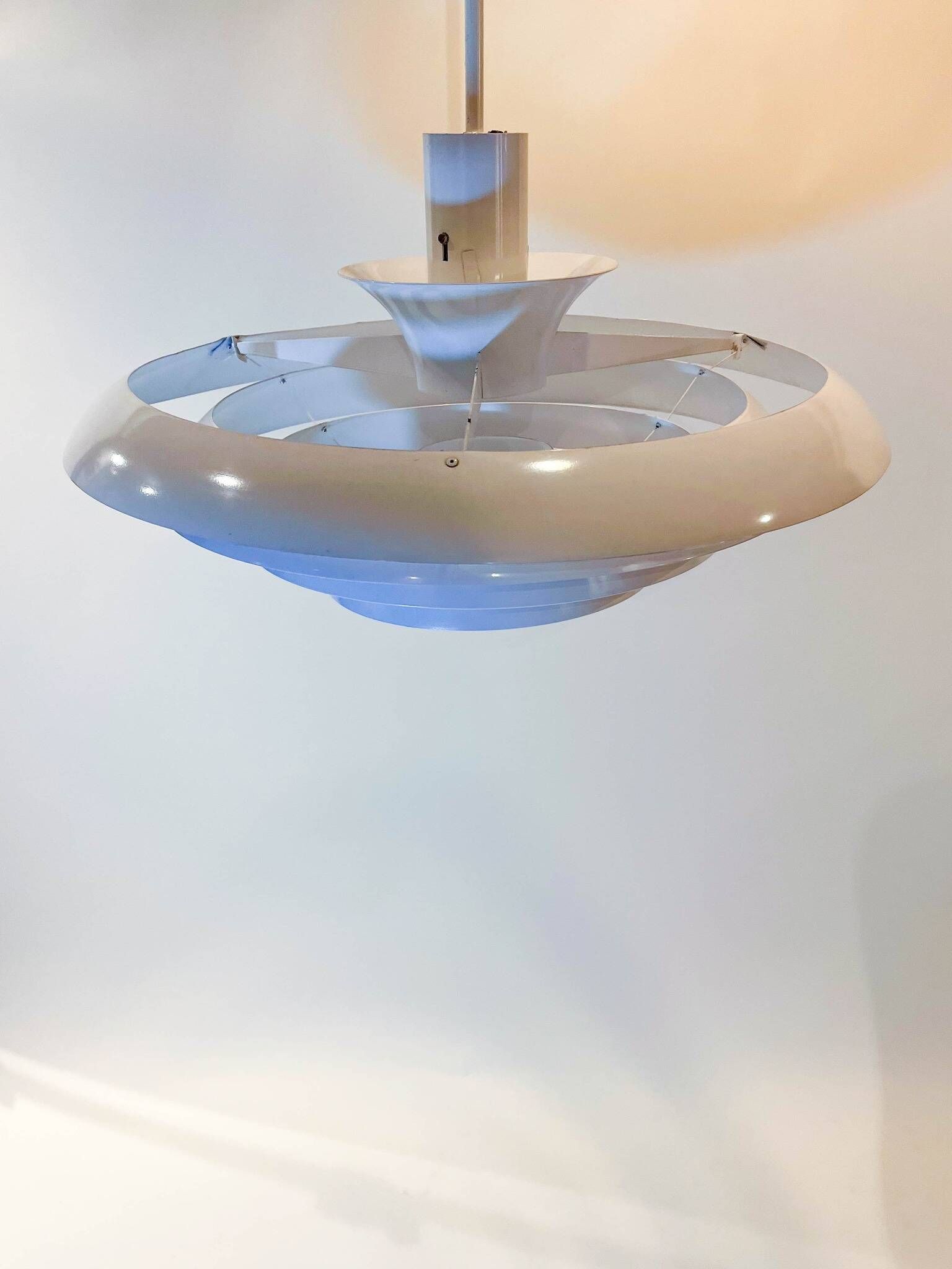 Vintage xl pendant pendants by fagerhult white space age swedish 1960