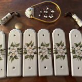 Paris porcelain bathroom set