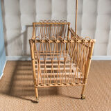 Baby rattan bed