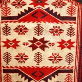 Tapis vintage fait main Anatolien turc 87cm x 145cm (1970s)