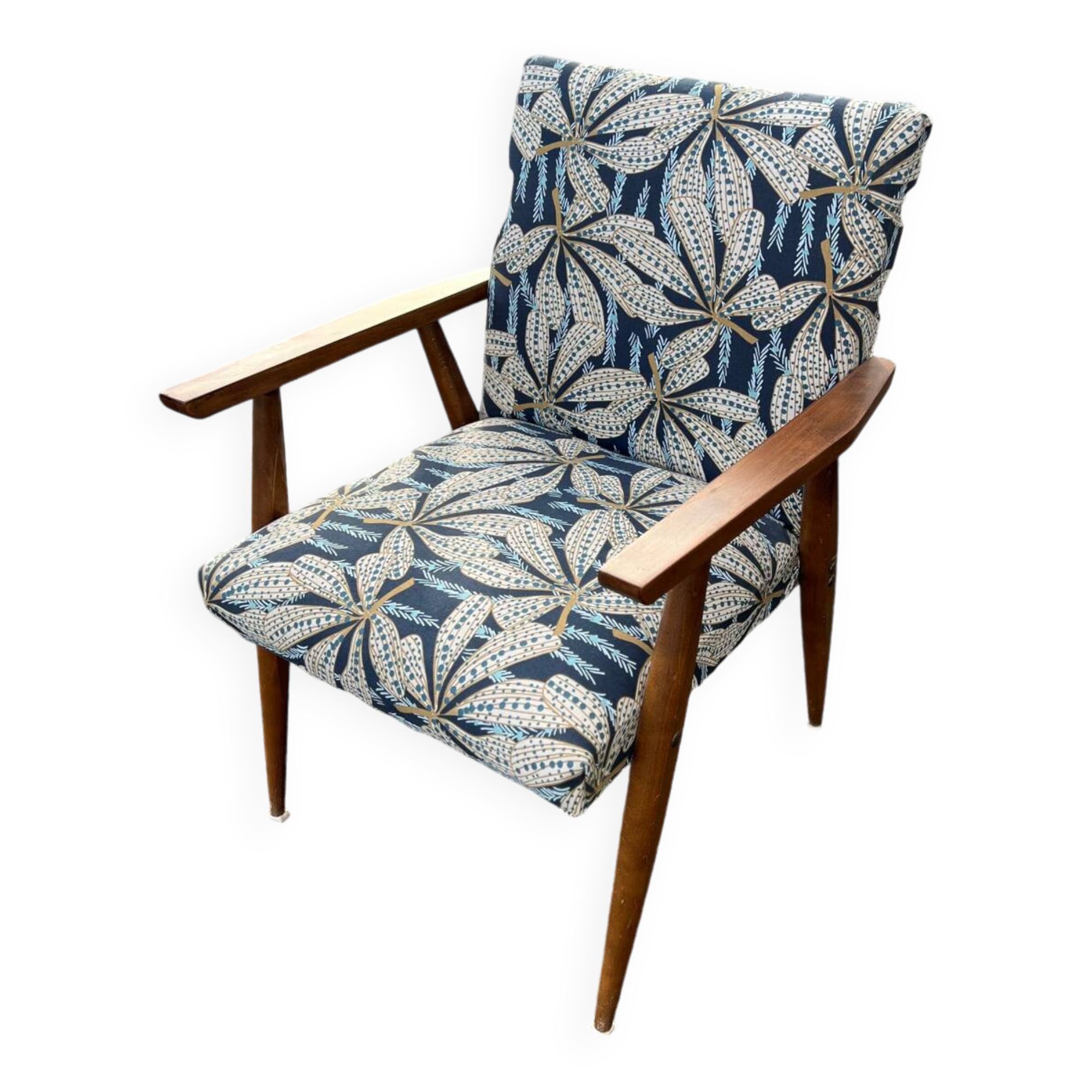 Fauteuil vintage scandinave 70’s