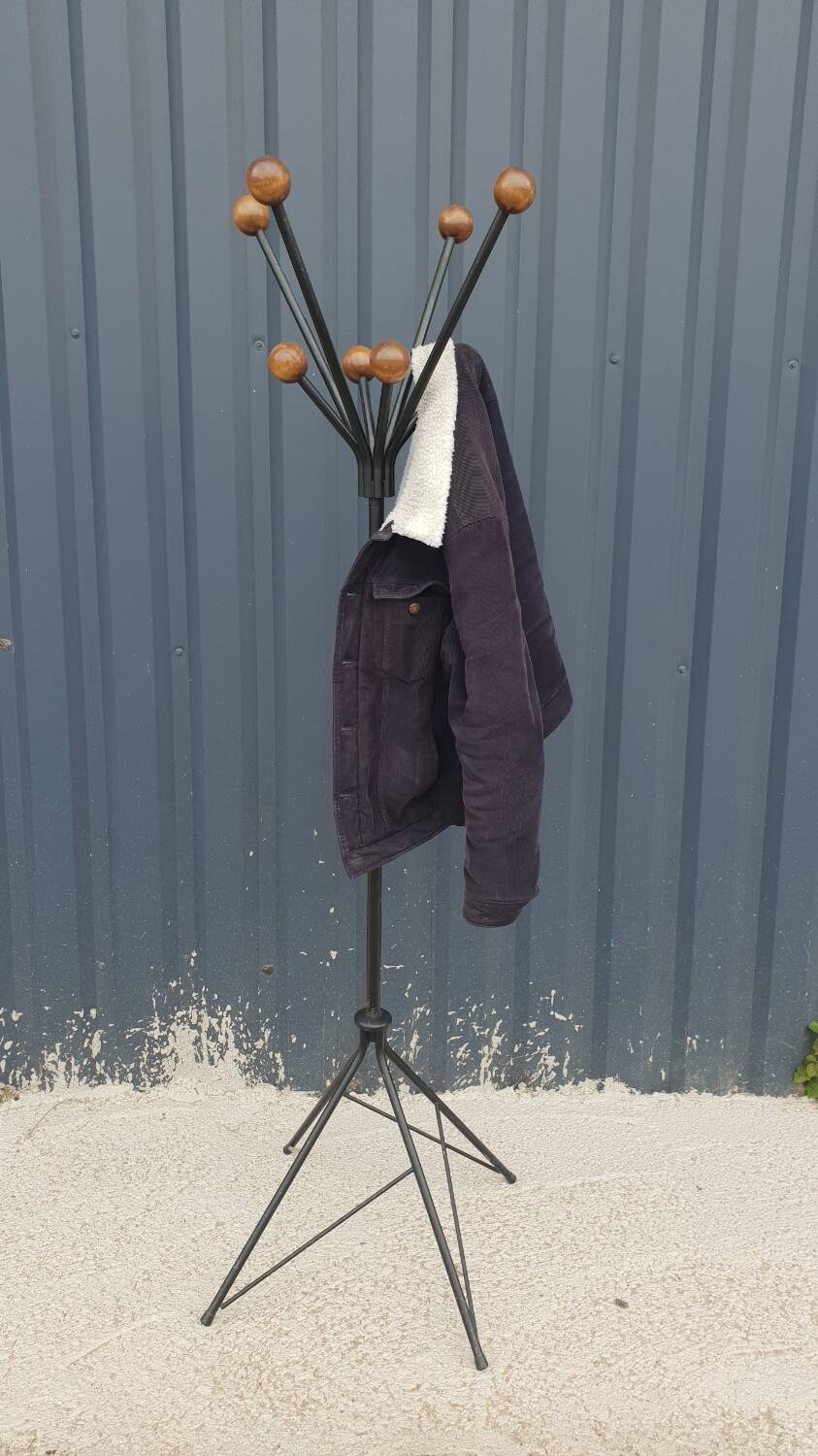 1950s coat rack