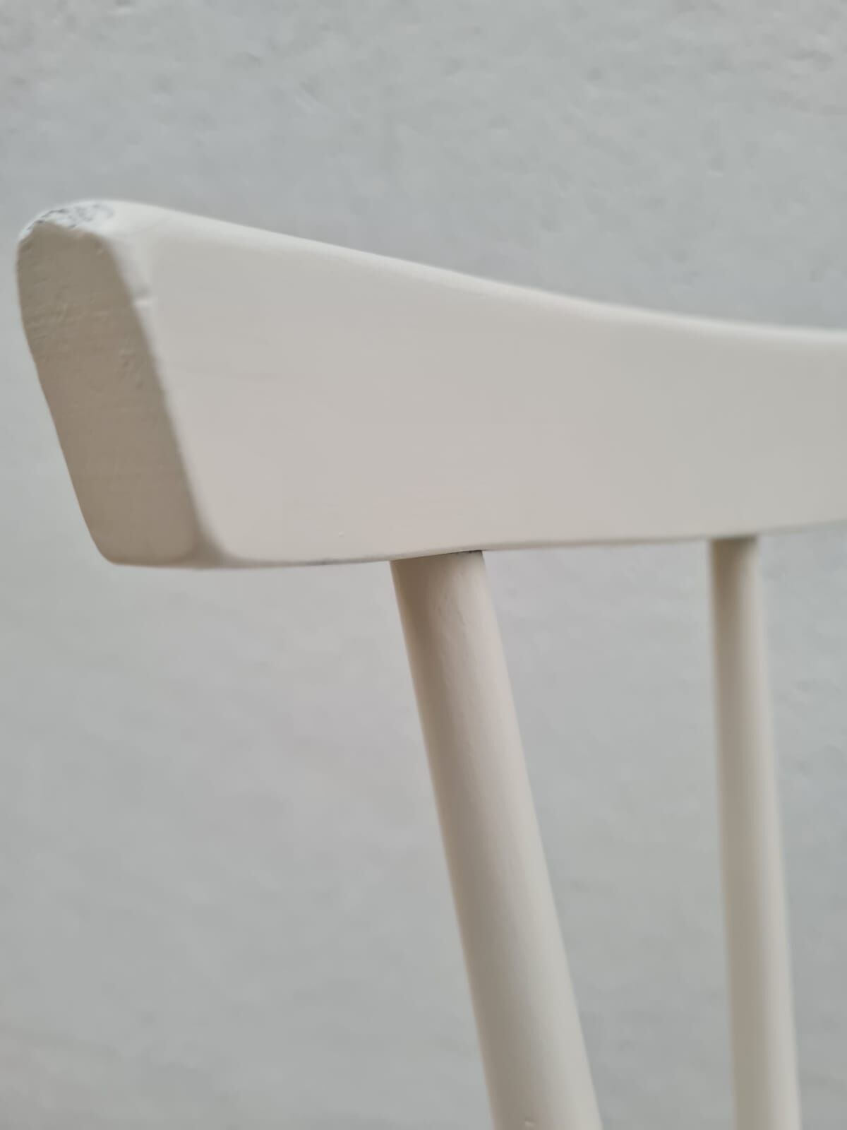 White bistro chair