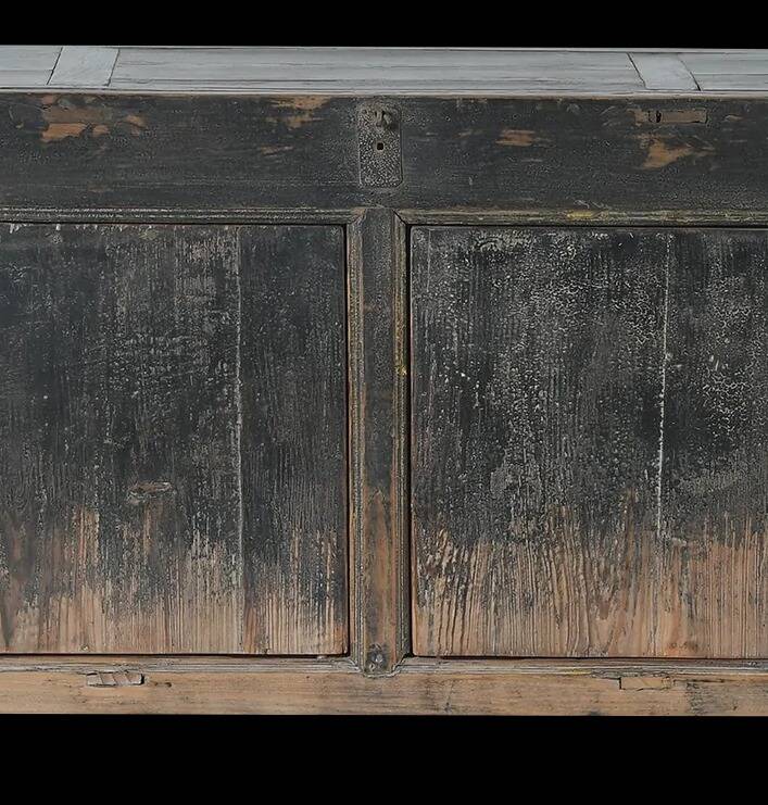 Qingdao - Antique Chinese buffet in solid elm no. 12