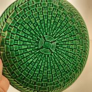 Vintage ceramic braided model tablecloth