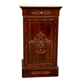 Bedside of the period Charles X in marquetry XIXth