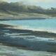 Jacques Zadig, Scandinavian Modern Landscape, Oil on Canvas, Framed