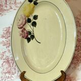 Plat assiette ovale