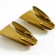 Two enchanting original Swedish Mid Century Modern brass wall lamps