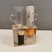 Original Irish coffee glasses from Arabia Finland, estimated 1980s, designed by Heikki Orvola
