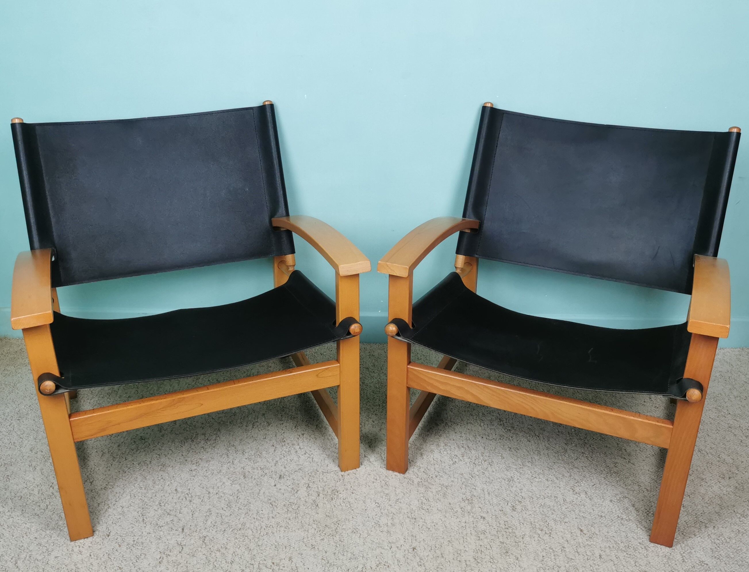 Armchairs "Safari" Hyllinge Mobler
