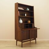Walnut bookcase, Danish design, 1970s, designer: Johannes Sorth