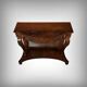 Mahogany console, Restoration period – first part of the 19th century