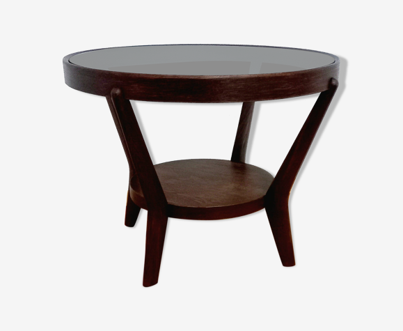 Table basse, design. K. Kozelka & A. Kropacek, Interier Praha, Tchécoslovaquie, années 30