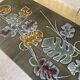 Vintage coffee table in ceramic and chrome steel ceramist adri Vallauris 1960