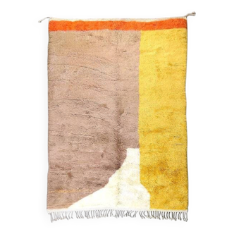Tapis boujaad coloré fait main taille 250cm×150cm