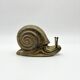 "XXL" brass snail – Germany, 1970s