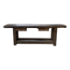Etabli console en chêne massif 220cm