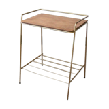 Vintage golden bedside